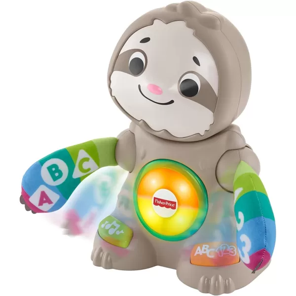 FisherPrice Linkimals Learning Toy Smooth Moves Sloth With Interactive Music And Lights For Infants And ToddlersFisherPrice Linkimals Learning Toy Smooth Moves Sloth With Interactive Music And Lights For Infants And Toddlers