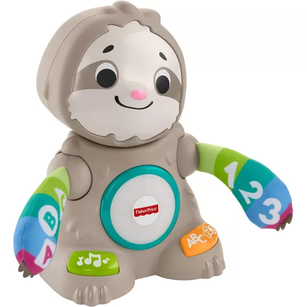 FisherPrice Linkimals Learning Toy Smooth Moves Sloth With Interactive Music And Lights For Infants And ToddlersFisherPrice Linkimals Learning Toy Smooth Moves Sloth With Interactive Music And Lights For Infants And Toddlers