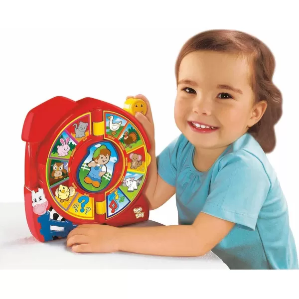 FisherPrice Little People Toddler Learning Toy See n Say The Farmer Says InteractiveGame with Music Sounds and Phrases Ages 18 MonthsStandard Standard Packaging