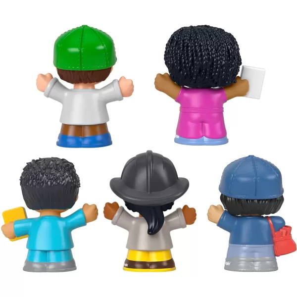 FisherPrice Little People Toddler Toys Community Heroes Figure Set with 5 Characters for Pretend Play Ages 1 YearsFisherPrice Little People Toddler Toys Community Heroes Figure Set with 5 Characters for Pretend Play Ages 1 Years