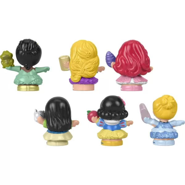 FisherPrice Little People Toddler Toys Disney Princess Gift Set with 6 Character Figures for Preschool Pretend Play Ages 18 Months Amazon ExclusivePrincess 6Pack