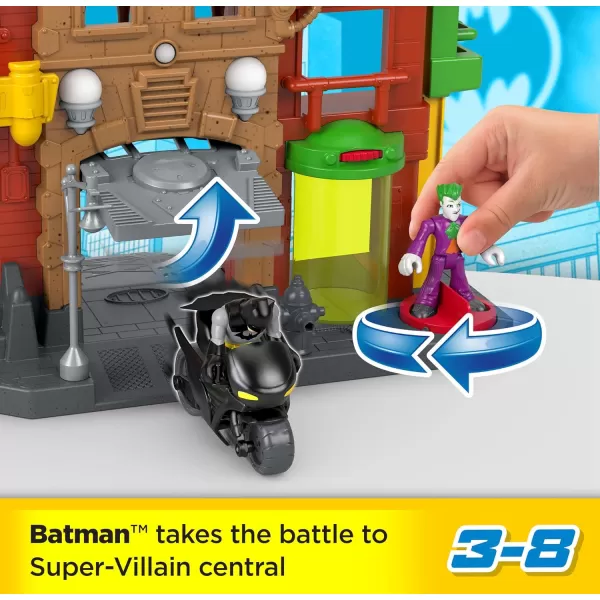 Imaginext DC Super Friends Batman Playset Crime Alley with Character Figures amp Accessories for Pretend Play Ages 3 Years Amazon ExclusiveImaginext DC Super Friends Batman Playset Crime Alley with Character Figures amp Accessories for Pretend Play Ages 3 Years Amazon Exclusive