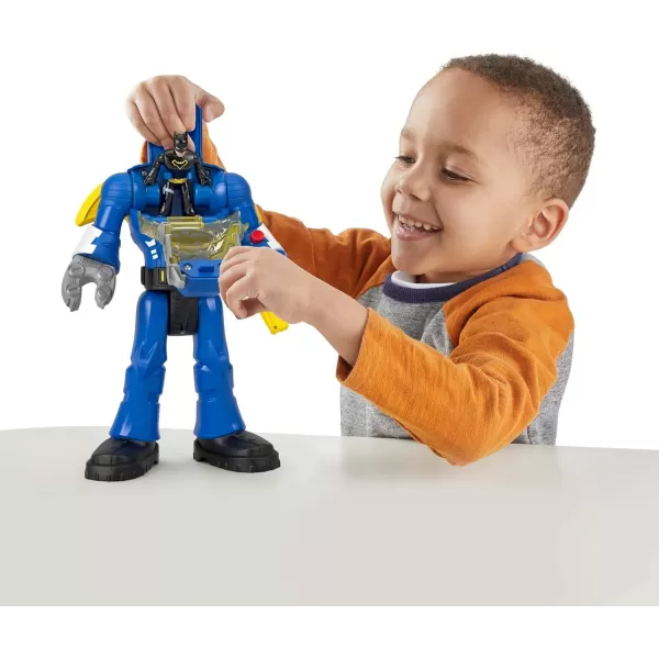 Imaginext DC Super Friends Batman Toys Insider amp Exo Suit 12Inch Robot with Lights amp Sounds Plus Figure for Ages 3 YearsImaginext DC Super Friends Batman Toys Insider amp Exo Suit 12Inch Robot with Lights amp Sounds Plus Figure for Ages 3 Years