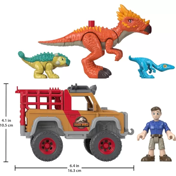 Imaginext Jurassic World Camp Cretaceous Runaway Dinos 5Piece Dinosaur Toy Set with Ben and Bumpy for Kids Ages 3 YearsImaginext Jurassic World Camp Cretaceous Runaway Dinos 5Piece Dinosaur Toy Set with Ben and Bumpy for Kids Ages 3 Years