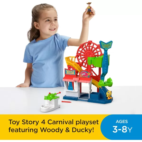 Imaginext Playset Featuring Disney Pixar Toy Story CarnivalFrustration Free