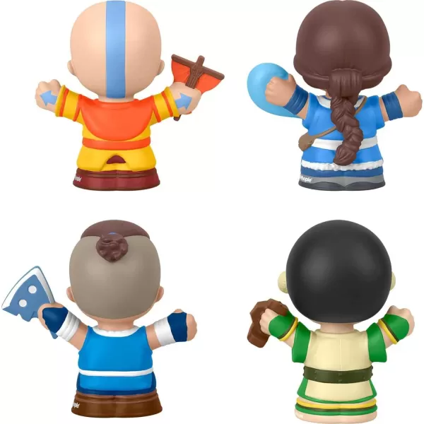 Little People Collector Avatar The Last Airbender Special Edition Set In Display Gift Box For Adults amp Fans 4 FiguresLittle People Collector Avatar The Last Airbender Special Edition Set In Display Gift Box For Adults amp Fans 4 Figures