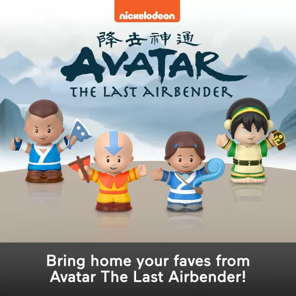 Little People Collector Avatar The Last Airbender Special Edition Set In Display Gift Box For Adults amp Fans 4 FiguresLittle People Collector Avatar The Last Airbender Special Edition Set In Display Gift Box For Adults amp Fans 4 Figures