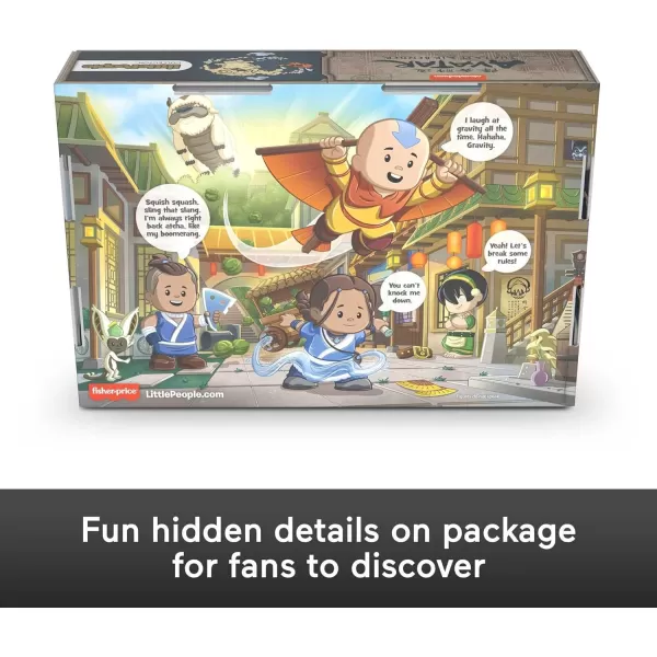 Little People Collector Avatar The Last Airbender Special Edition Set In Display Gift Box For Adults amp Fans 4 FiguresLittle People Collector Avatar The Last Airbender Special Edition Set In Display Gift Box For Adults amp Fans 4 Figures