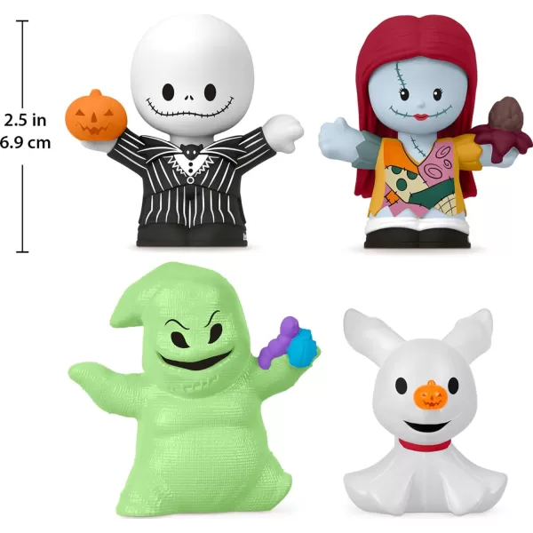 Little People Collector Disney Tim Burtons The Nightmare Before Christmas Special Edition Set For Adults And Fans 4 FiguresLittle People Collector Disney Tim Burtons The Nightmare Before Christmas Special Edition Set For Adults And Fans 4 Figures