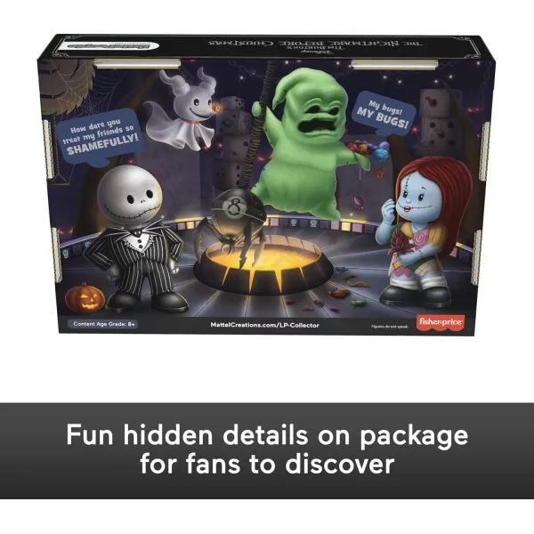 Little People Collector Disney Tim Burtons The Nightmare Before Christmas Special Edition Set For Adults And Fans 4 FiguresLittle People Collector Disney Tim Burtons The Nightmare Before Christmas Special Edition Set For Adults And Fans 4 Figures