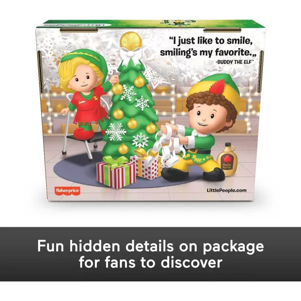 Little People Collector Elf Movie Special Edition Figure Set In Christmas Display Gift Box For Adults amp FansLittle People Collector Elf Movie Special Edition Figure Set In Christmas Display Gift Box For Adults amp Fans