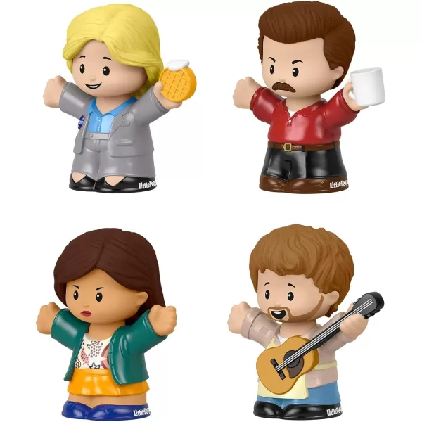 Little People Collector Parks and Recreation Special Edition Set in Display Gift Box for Adults amp Fans 4 FiguresLittle People Collector Parks and Recreation Special Edition Set in Display Gift Box for Adults amp Fans 4 Figures