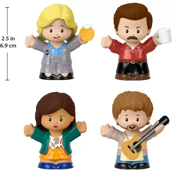 Little People Collector Parks and Recreation Special Edition Set in Display Gift Box for Adults amp Fans 4 FiguresLittle People Collector Parks and Recreation Special Edition Set in Display Gift Box for Adults amp Fans 4 Figures