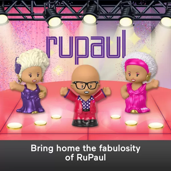 Little People Collector RuPaul Special Edition Figure Set in Display Gift Package for Adults amp Fans 3 FigurinesLittle People Collector RuPaul Special Edition Figure Set in Display Gift Package for Adults amp Fans 3 Figurines