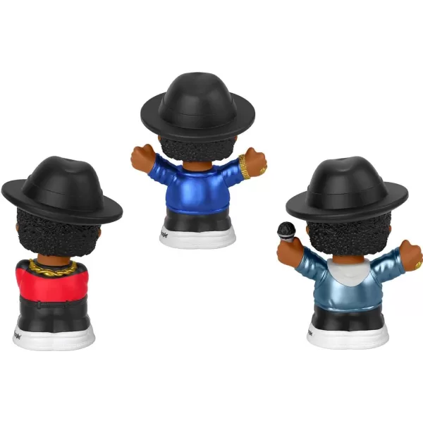 Little People Collector Run Dmc Special Edition Figure Set in Display Gift Package for Adult Hip Hop Fans 3 FigurinesLittle People Collector Run Dmc Special Edition Figure Set in Display Gift Package for Adult Hip Hop Fans 3 Figurines