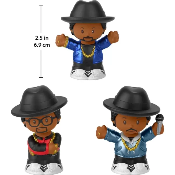 Little People Collector Run Dmc Special Edition Figure Set in Display Gift Package for Adult Hip Hop Fans 3 FigurinesLittle People Collector Run Dmc Special Edition Figure Set in Display Gift Package for Adult Hip Hop Fans 3 Figurines