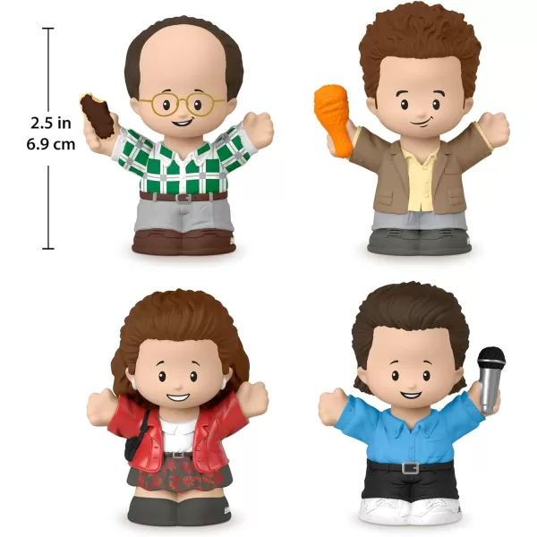 Little People Collector Seinfeld Tv Series Special Edition Set In Display Gift Box For Adults amp Fans 4 FiguresLittle People Collector Seinfeld Tv Series Special Edition Set In Display Gift Box For Adults amp Fans 4 Figures