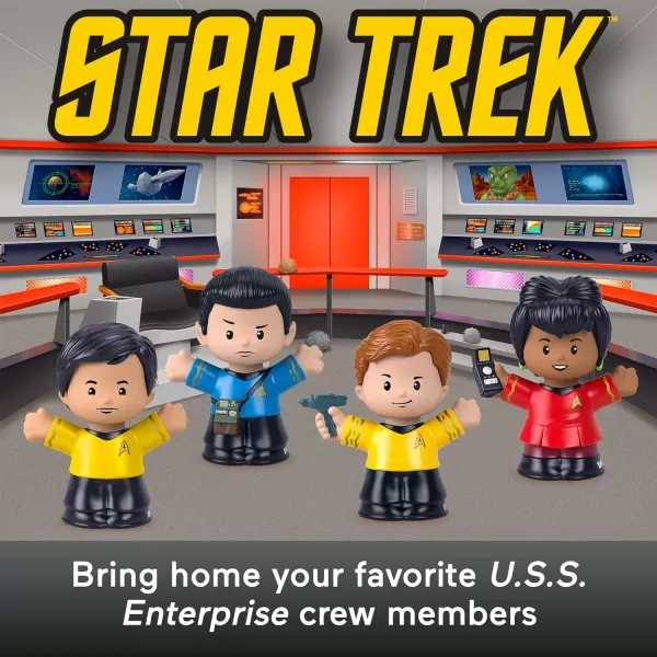 Little People Collector Star Trek Special Edition Set for Adults amp Fans in a Display Gift Package 4 CharactersLittle People Collector Star Trek Special Edition Set for Adults amp Fans in a Display Gift Package 4 Characters