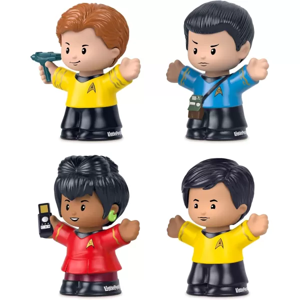 Little People Collector Star Trek Special Edition Set for Adults amp Fans in a Display Gift Package 4 CharactersLittle People Collector Star Trek Special Edition Set for Adults amp Fans in a Display Gift Package 4 Characters