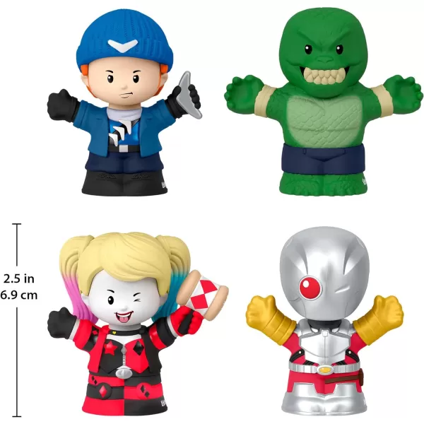 Little People Collector Suicide Squad Special Edition Figure Set in Display Gift Package for Adults amp Fans 4 CharactersLittle People Collector Suicide Squad Special Edition Figure Set in Display Gift Package for Adults amp Fans 4 Characters