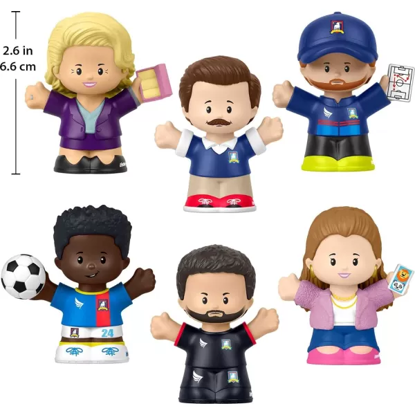 Little People Collector Ted Lasso Special Edition Set In Display Gift Box For Adults amp Fans 6 FiguresLittle People Collector Ted Lasso Special Edition Set In Display Gift Box For Adults amp Fans 6 Figures