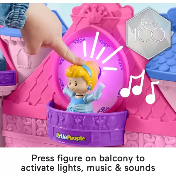 Little People Toddler Playset Disney Princess Magical Lights amp Dancing Castle Musical Toy with 2 Figures for Ages 18 MonthsLittle People Toddler Playset Disney Princess Magical Lights amp Dancing Castle Musical Toy with 2 Figures for Ages 18 Months