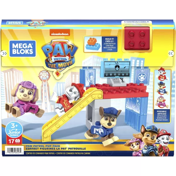 MEGA BLOKS Paw Patrol Paw Patrol Pup Pack 3 years and upMEGA BLOKS Paw Patrol Paw Patrol Pup Pack 3 years and up