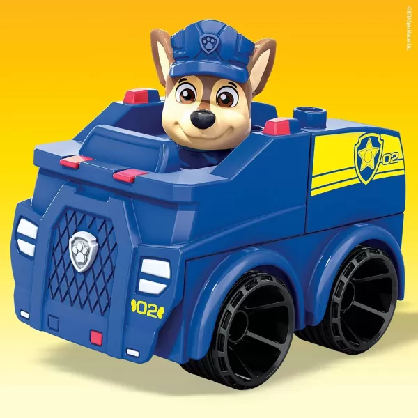 MEGA Bloks Paw Patrol ChaseS Patrol Car Building Set with 1 Chase Figure 10 Blocks and Special Pieces Toy Gift Set for Ages 3 and UpMEGA Bloks Paw Patrol ChaseS Patrol Car Building Set with 1 Chase Figure 10 Blocks and Special Pieces Toy Gift Set for Ages 3 and Up