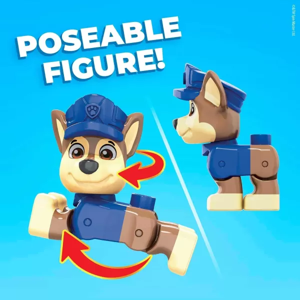 MEGA Bloks Paw Patrol ChaseS Patrol Car Building Set with 1 Chase Figure 10 Blocks and Special Pieces Toy Gift Set for Ages 3 and UpMEGA Bloks Paw Patrol ChaseS Patrol Car Building Set with 1 Chase Figure 10 Blocks and Special Pieces Toy Gift Set for Ages 3 and Up