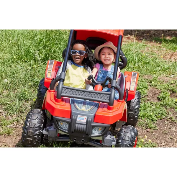 Power Wheels Baja Trailster BatteryPowered RideOn Toy Pretend Dune Buggy MultiTerrain Traction Preschool Toy Seats 2 Ages 3 YearsBaja Trailster