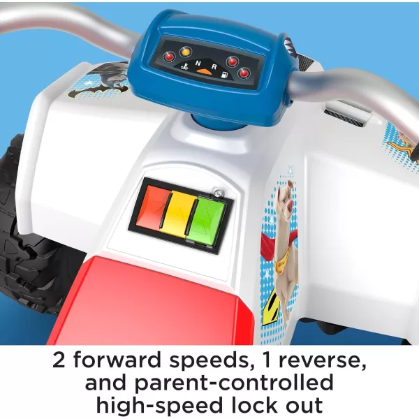 Power Wheels DC League of SuperPets RideOn Toy Racing Atv Battery Powered Vehicle for Preschool Kids Ages 37 YearsDC Super Pets Jeep