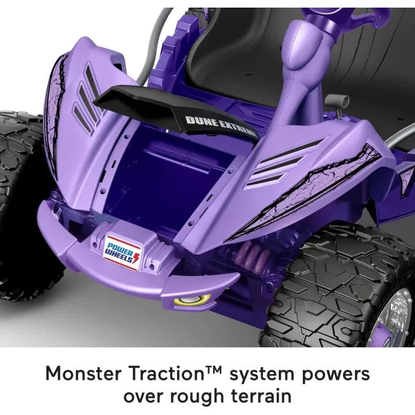 Power Wheels Dune Racer Extreme Purple 12V Rideon Vehicle for Preschool Kids Ages 37 YearsDune Racer Purple