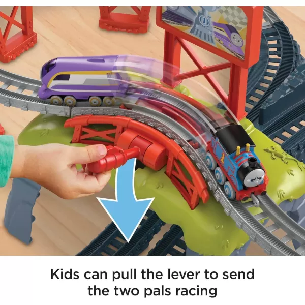 Thomas amp Friends Diecast Toy Train Set Race For The Sodor Cup With Thomas amp Kana Engines amp Track For Preschool Kids Ages 3 YearsThomas amp Friends Diecast Toy Train Set Race For The Sodor Cup With Thomas amp Kana Engines amp Track For Preschool Kids Ages 3 Years