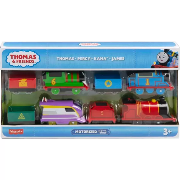 Thomas amp Friends FisherPrice motorized train engine set for preschool kids ages 3 and up4pk Thomas amp Friends