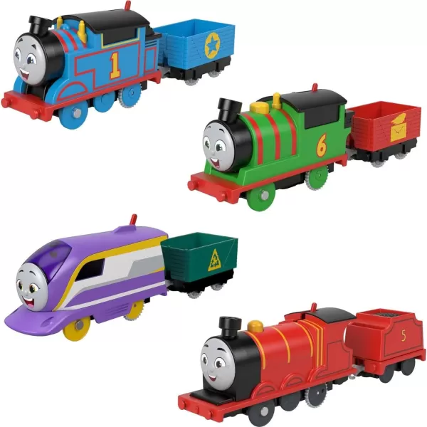 Thomas amp Friends FisherPrice motorized train engine set for preschool kids ages 3 and up4pk Thomas amp Friends