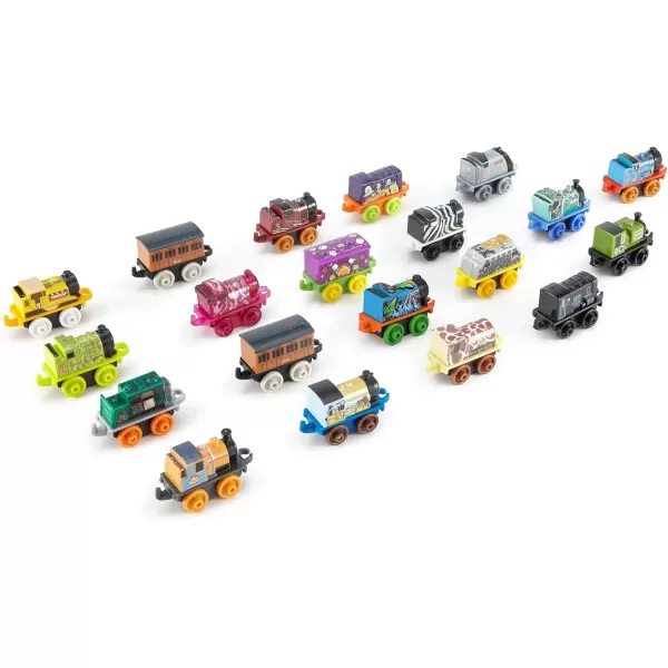 Thomas amp Friends MINIS Toy Train 20 Pack for Kids Miniature Engines amp Railway Vehicles for Preschool Pretend PlayTrain Engines