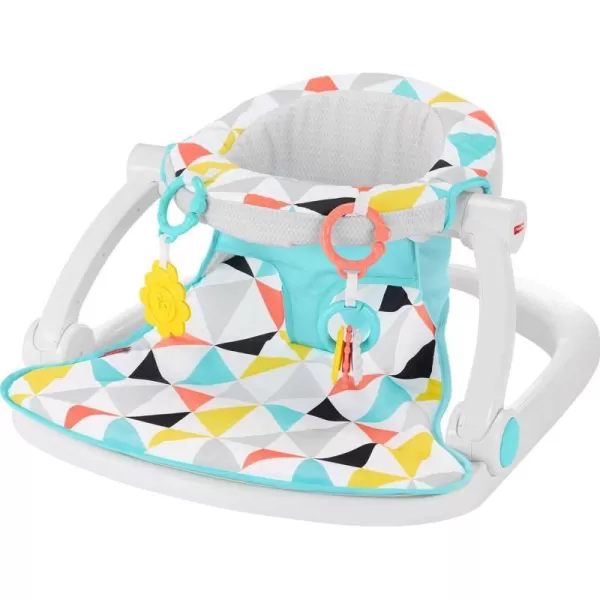 FisherPrice Baby Portable Chair SitMeUp Floor Seat with Developmental Toys amp Machine Washable Seat Pad WindmillFisherPrice Baby Portable Chair SitMeUp Floor Seat with Developmental Toys amp Machine Washable Seat Pad Windmill