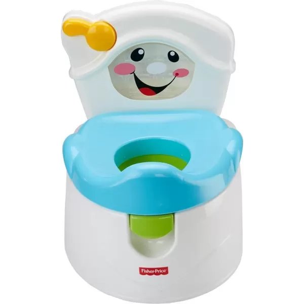 FisherPrice Baby Toddler Toilet 3In1 Puppy Perfection Potty Training Seat And Step Stool With Removable RingLearntoFlush Potty Frustration Free Packaging