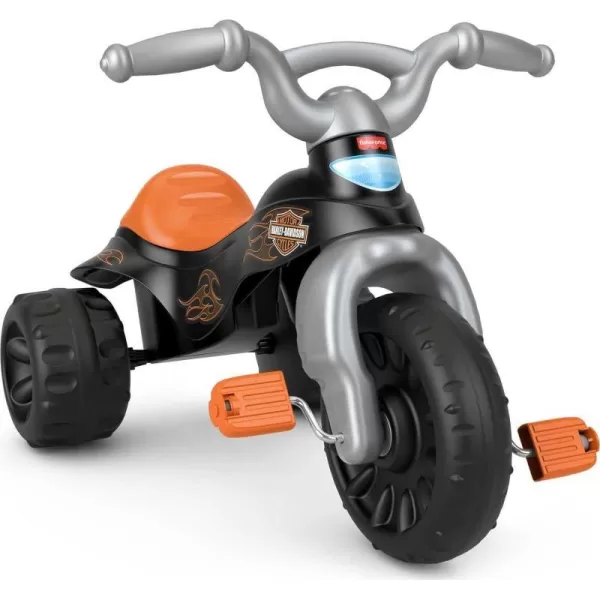 FisherPrice HarleyDavidson Toddler Tricycle Tough Trike Bike with Handlebar Grips and Storage for Kids Amazon Exclusive BlackFisherPrice HarleyDavidson Toddler Tricycle Tough Trike Bike with Handlebar Grips and Storage for Kids Amazon Exclusive Black