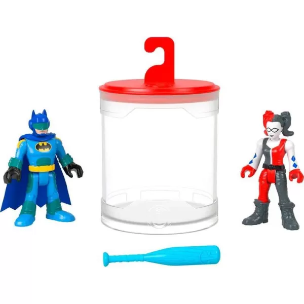 FisherPrice Imaginext DC Super Friends Color Changers Batman amp TwoFace Figure Set for Preschool Pretend Play Ages 3 YearsBatman amp Harley Quinn