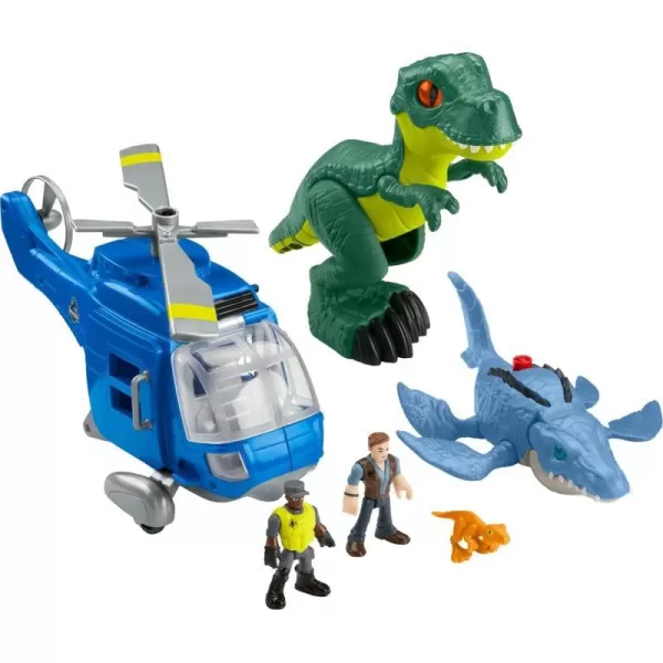 FisherPrice Imaginext Jurassic World Dinosaur Toys Dino Chopper with 3 Dinosaurs and Owen Grady Figure for Preschool Kids Ages 3 YearsFisherPrice Imaginext Jurassic World Dinosaur Toys Dino Chopper with 3 Dinosaurs and Owen Grady Figure for Preschool Kids Ages 3 Years