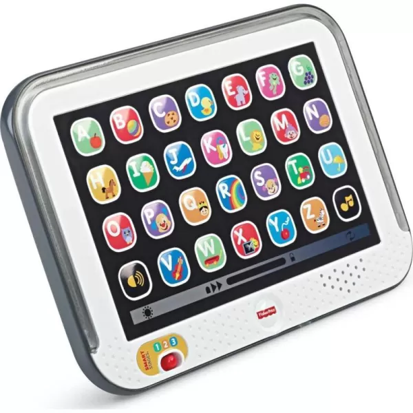 FisherPrice Laugh amp Learn Toddler Learning Toy Smart Stages Tablet With Educational Music amp Lights For Ages 1 Years GrayFisherPrice Laugh amp Learn Toddler Learning Toy Smart Stages Tablet With Educational Music amp Lights For Ages 1 Years Gray