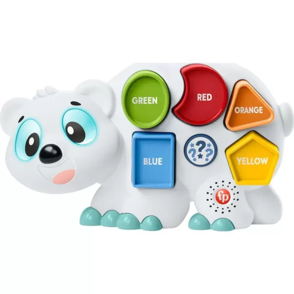 FisherPrice Linkimals Toddler Learning Toy Puzzlin Shapes Polar Bear with Interactive Lights amp Music for Ages 18 MonthsFisherPrice Linkimals Toddler Learning Toy Puzzlin Shapes Polar Bear with Interactive Lights amp Music for Ages 18 Months