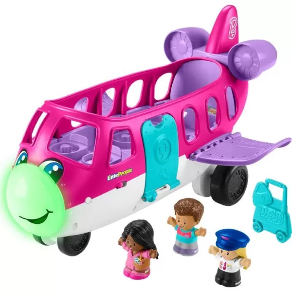 FisherPrice Little People Barbie Toddler Toy Little Dream Plane with Lights Music amp Figures for Pretend Play Ages 18 MonthsFisherPrice Little People Barbie Toddler Toy Little Dream Plane with Lights Music amp Figures for Pretend Play Ages 18 Months