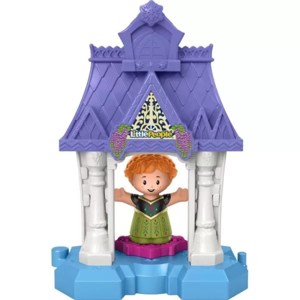 FisherPrice Little People Toddler Toy Disney Frozen Anna in Arendelle Portable Playset with Figure for Ages 18 MonthsFisherPrice Little People Toddler Toy Disney Frozen Anna in Arendelle Portable Playset with Figure for Ages 18 Months