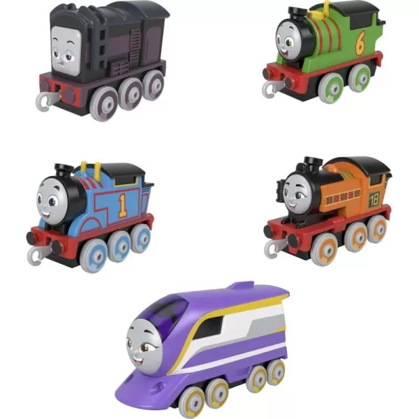 FisherPrice Thomas amp Friends Toy Trains for KidsAdventures Engine PackSet of 5 PushAlong Vehicles for Preschool Kids Ages 3 and OlderFisherPrice Thomas amp Friends Toy Trains for KidsAdventures Engine PackSet of 5 PushAlong Vehicles for Preschool Kids Ages 3 and Older