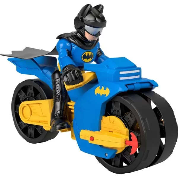 Imaginext DC Super Friends Batman Toys XL Batcycle with Projectile Launcher amp XL Batman Figure Each 10 Inches Ages 3 YearsImaginext DC Super Friends Batman Toys XL Batcycle with Projectile Launcher amp XL Batman Figure Each 10 Inches Ages 3 Years