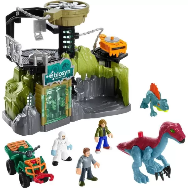 Imaginext Jurassic World Dinosaur Lab Playset with Owen Grady Maisie amp Dr Grant Figures Therizinosaurus amp Dimetrodon Ages 3 Years Amazon ExclusiveImaginext Jurassic World Dinosaur Lab Playset with Owen Grady Maisie amp Dr Grant Figures Therizinosaurus amp Dimetrodon Ages 3 Years Amazon Exclusive