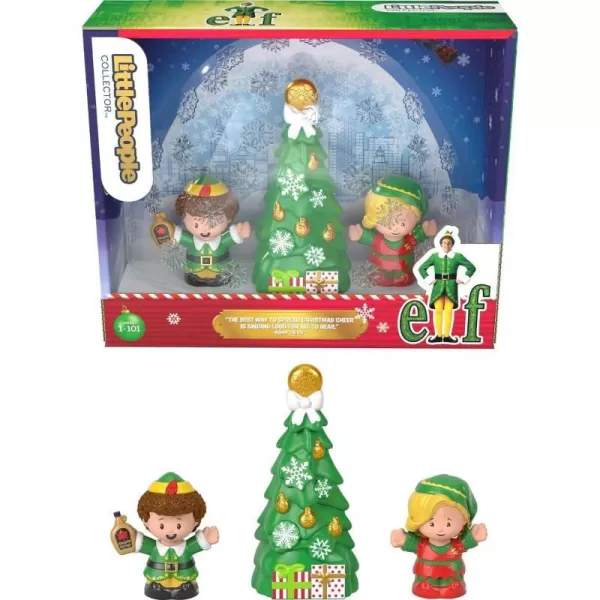 Little People Collector Elf Movie Special Edition Figure Set In Christmas Display Gift Box For Adults amp FansLittle People Collector Elf Movie Special Edition Figure Set In Christmas Display Gift Box For Adults amp Fans