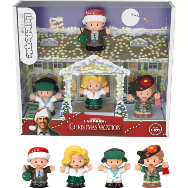 Little People Collector National Lampoons Christmas Vacation Special Edition Set In Display Gift Box for Adults amp Fans 4 FiguresLittle People Collector National Lampoons Christmas Vacation Special Edition Set In Display Gift Box for Adults amp Fans 4 Figures